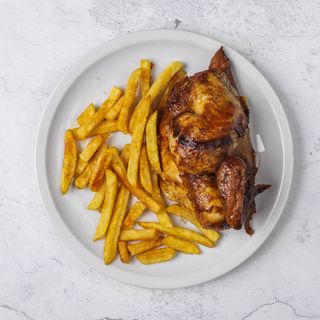 Chips and chicken