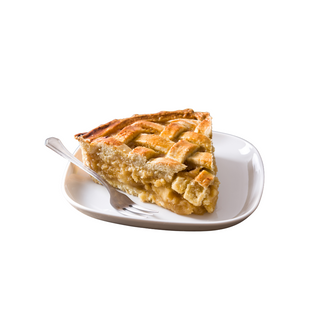 Fetta di torta di mele