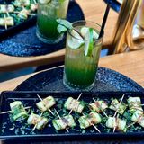 Ролца от тиквички с крема сирене 