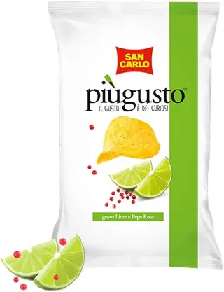 San Carlo più gusto Lime e Pepe Rosa