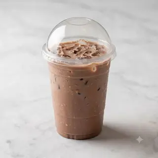 Tè con latte al cioccolato
