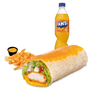 Menú Burrito Deluxe Cheese