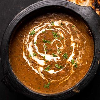 lentilhas com manteiga/Daal Makhni