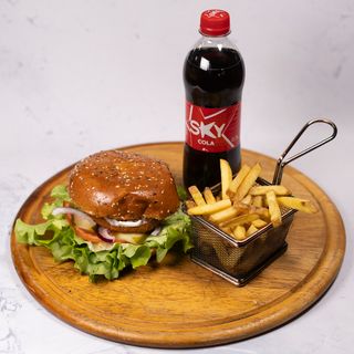 Kukuriku revolution burger Menu