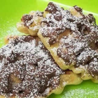 Waffel Nutella&oreo