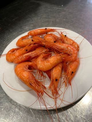 Camarón cocido