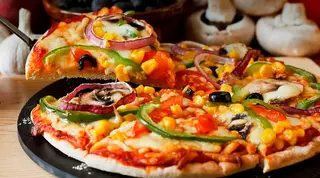 pizza vegetariana