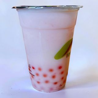 D7. Yogurt de  guayaba roja