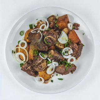 Куурдак с картошкой