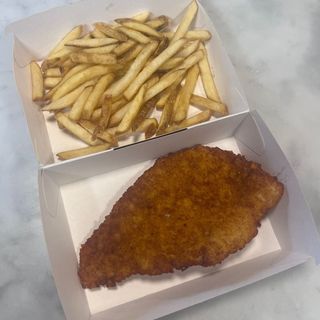Cotoletta con contorno