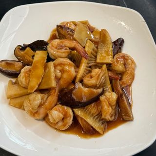 65.GAmberetti con funghi e bambù 
