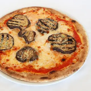 Pizza melanzane fritte