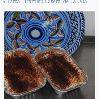 Tarta Tiramisú Casera.