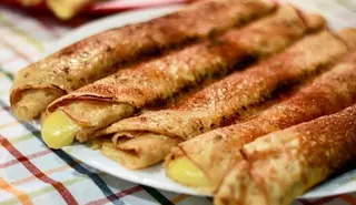 Filloas Caramelizadas