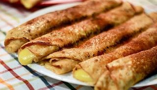 Filloas Caramelizadas