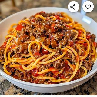 Spaghetti bolognaise
