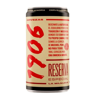 cerveza 1906 (330 ml.)