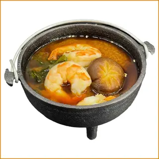 Miso shrimps
