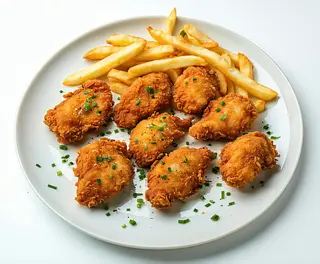 Crispy piept de pui nepicant