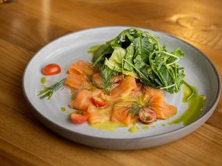 Карпаччо из семги (235 гр.)