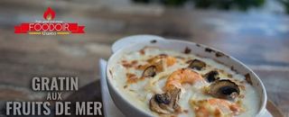 Gratin aux fruits de mer