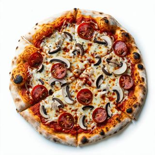 Pizza rossa - montanara