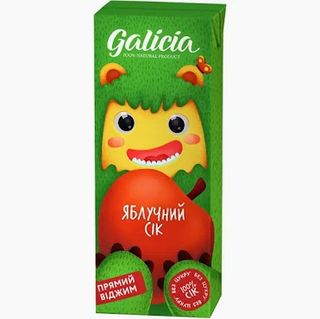 Сік Galicia яблучний(200г)