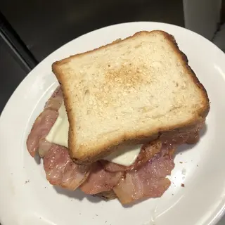 Sándwich beicon queso