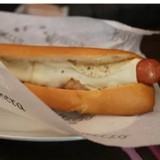 Frankfurt con queso 