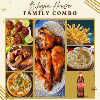 Bhajia House Family Combo (Coca-Cola Combo)