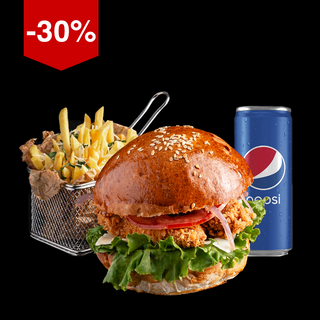 OFERTA Meniu Burger Crispy Wish
