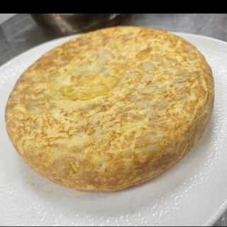Tortilla de patatas con cebolla Sin gluten