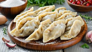 Pierogi z mięsem podsmażane 10szt