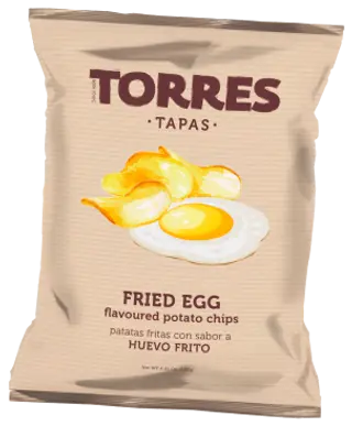 Papas fritas Torres sabor Huevo frito (150 gr)