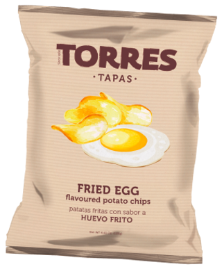 Papas fritas Torres sabor Huevo frito (150 gr)