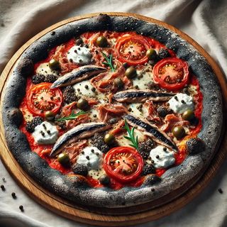 Pizza Romana Nera