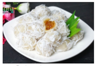 Dolce al cocco a vapore 4 pezzi