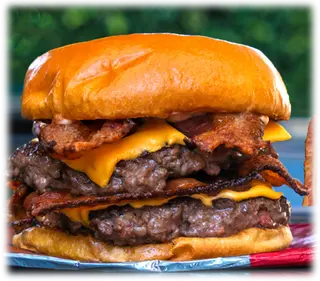 Baconator burger
