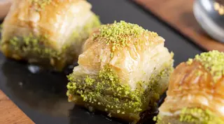 Baklawa pistacjowa
