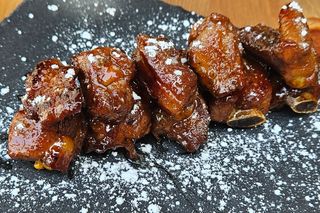 Costillas Agridulces Con Vinagre De Arroz