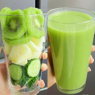 Jus De Pomme Kiwi & Concombre