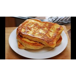 Toasted Bread With Fried Egg