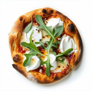 78 Pizza burrata.