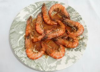 Gambas Tigrées Flambées À La Provençale