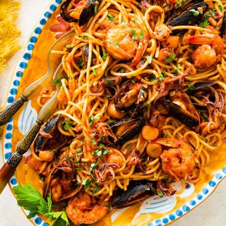 Seafood pasta