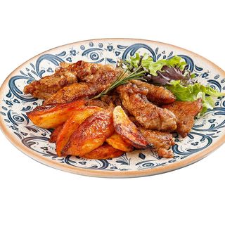 Хапки от свинско бон филе със соев сос (300г)