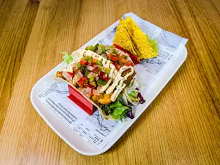 TACOS DE LANGOSTINO