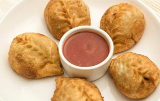 Жареные манты с мясом