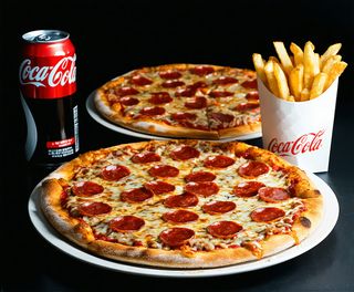 Menú 2 pizzas (33 Cm.)