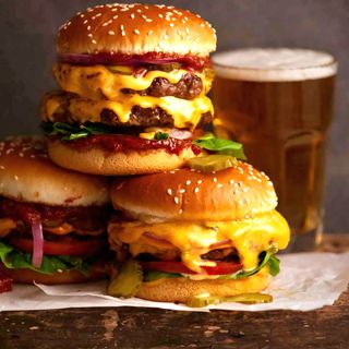 Блек Ангъс Бургер(500гр)